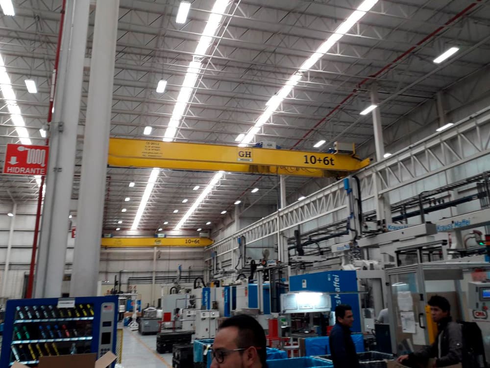 Customer: Woco Tech | Place of installation: Queretaro (México) | Capacity: 10+6t