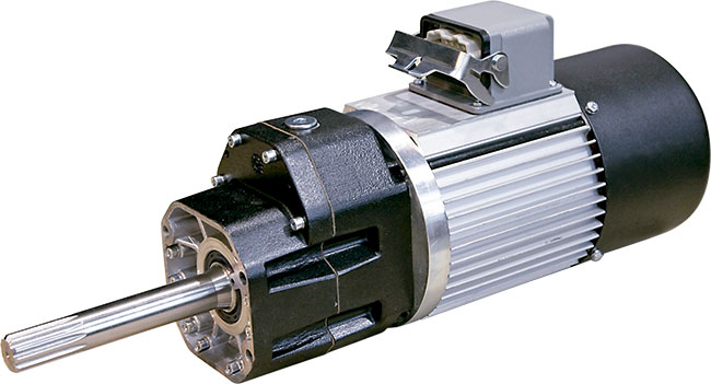 3. Geared motor for travel